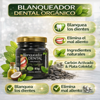 BLANQUEADOR DENTAL ORGANICO - Limpieza profunda 100% natural