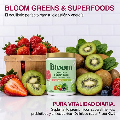 BLOOM GREEN AND SUPERFOODS - Energia y buena digestion