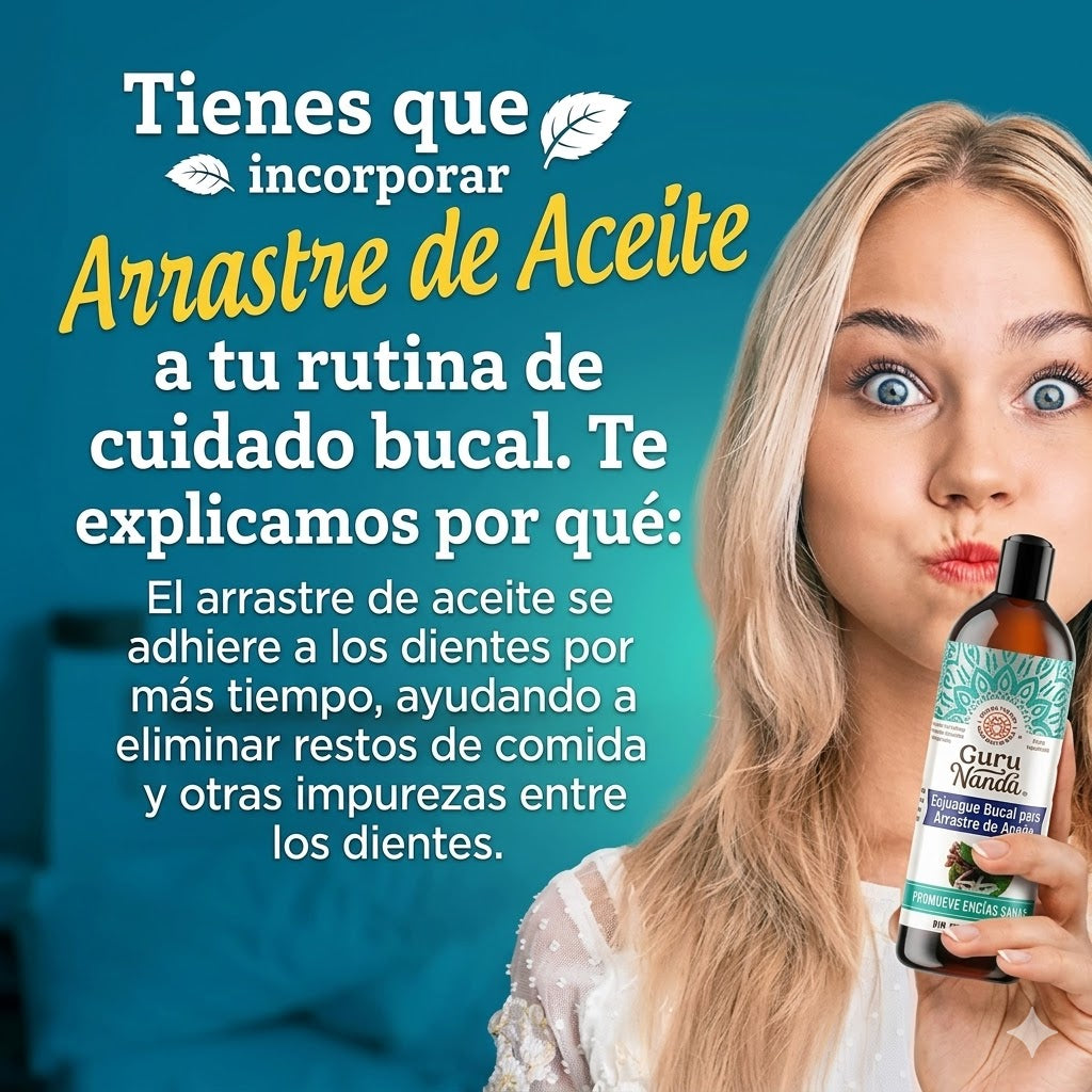 ENJUAGUE BUCAL DETOX - GURUNANDA